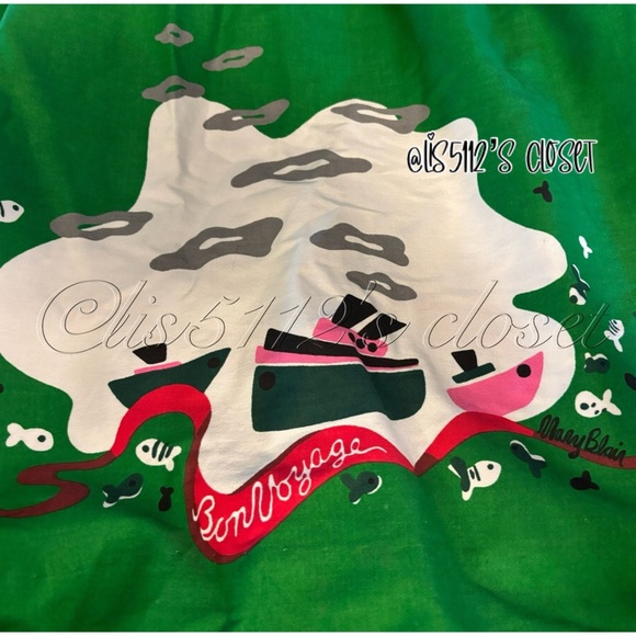 Pinup Couture x Disney Dress Shop Mary Blair Bon Voyage Audrey Tugboat Dress M - Picture 4 of 16